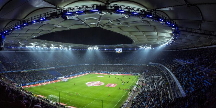 FIFA club world cup - football stadium lights