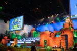 creator economy - fornite event stage design