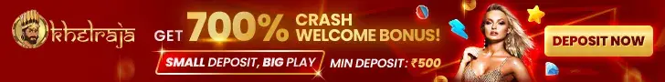 Khelraja Welcome Bonus