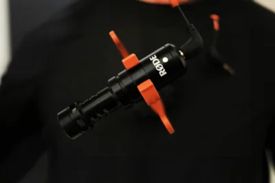 photo of a rode mic