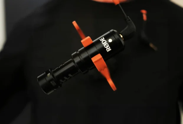 photo of a rode mic