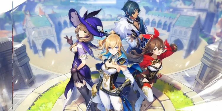 poster of one of the most popular gacha games today